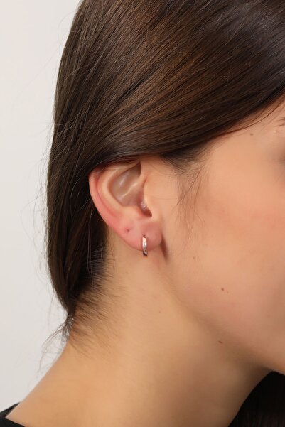 Bilsen Store Kadın Rose Kaplama Halka Küpe