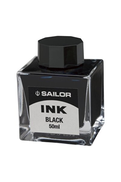 Sailor Ink Bottle Basic Black - 50 ml, Sailor, 13-1007-220