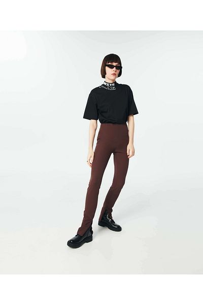 Twist Zipper Accessory Trousers