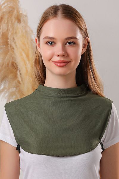 Melodi Scarf Hijab Neck Collar Khaki