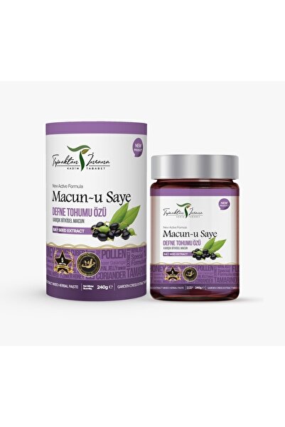 topraktan insana Defne Crassula Macun-u Saye Defne Tohumu Özü 240 gr