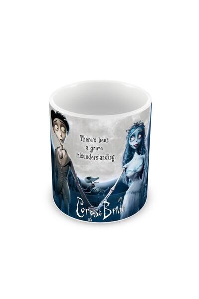Öz Kupa Corpse Bride Ölü Gelin Baskılı Kupa Bardak