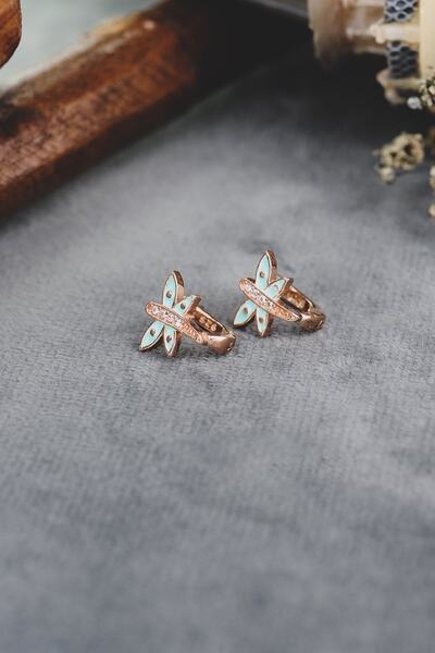 ENCİLİ SİLVER 925 Ayar Gümüş Yusufcuk Model Çocuk J Küpe