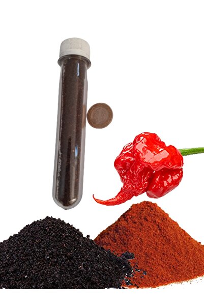 tohumcu kikizade 15 gram Dünyanın En Acı Biberi Carolina Reaper Ve Isot Biberi Sentezi Toz Biber Orginal