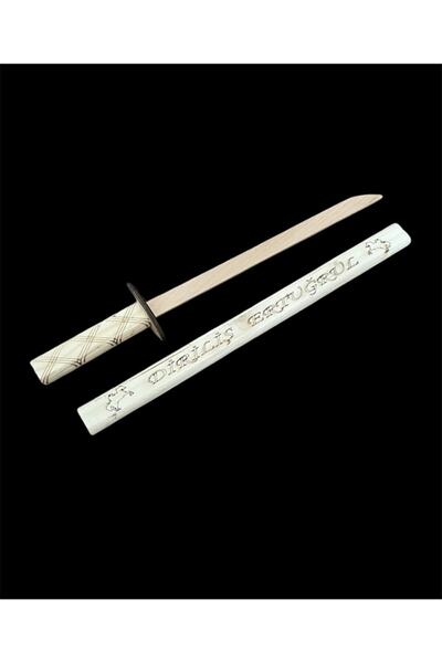 Acar Global Ahşap&tahta Oyuncak Kınlı Kılıç&pusat