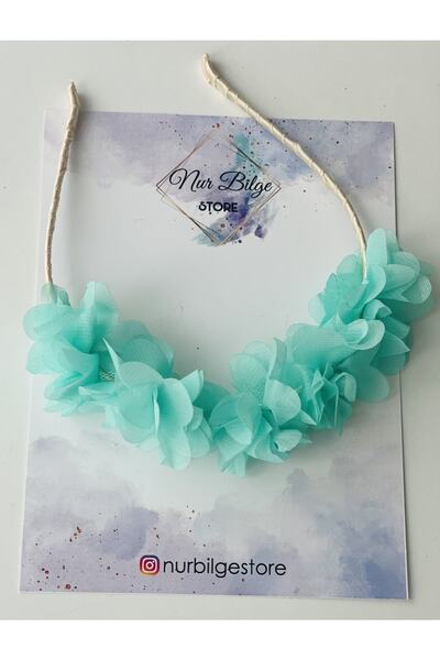 NURBİLGESTORE Coroana pentru fete colorate verde mentă Ocazii speciale 23 apr...