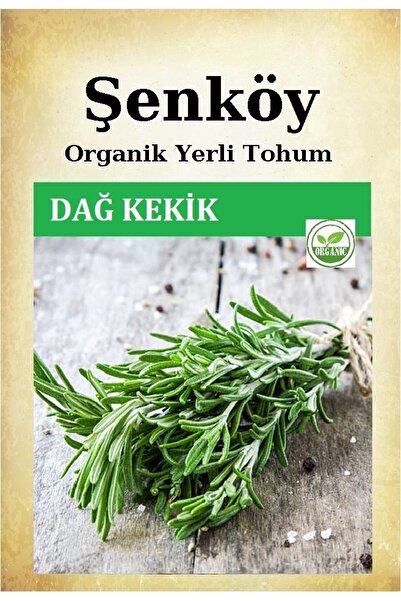 Şenköy Yerli Toros Dağ Kekik Tohumu Doğal Ata Dağ Kekik Tohumu Pakette 200 Tohum