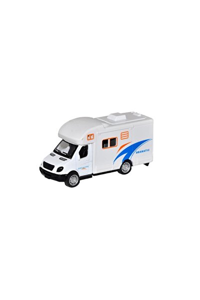 Genel Markalar Metal Çek Bırak Karavan Diecast 11 Cm Transporter Karavan Arab...