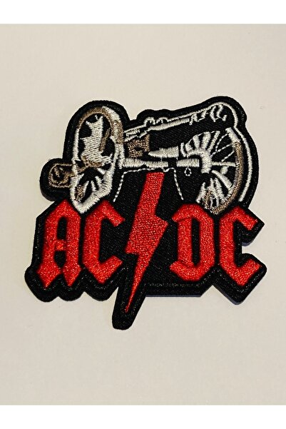 StüdyoÜmitTişört رقعة Acdc - 7 سم. × 7 سم. ختم تزوير وتصحيح الجينز