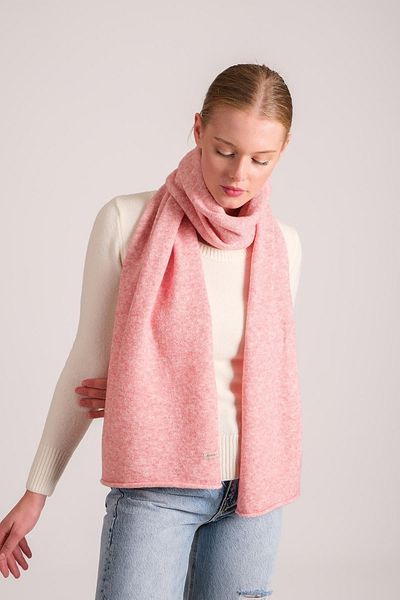 CHUBA Women's Melange Soft Button Scarf Pink 23w506