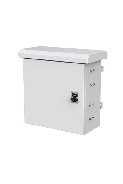 AGER 300x300x250mm خزانة خارجية من نوع الصاري مع مروحة Ag-dp303025b2