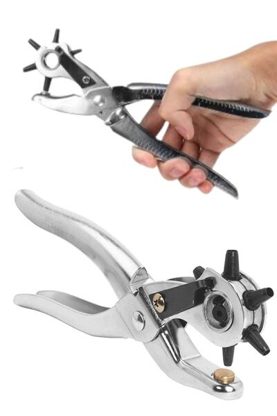 TBYSHOP 6 Farklı Boyutta Kemer Delme Pensesi Kemer Delici Delik Açıcı Pense 1...