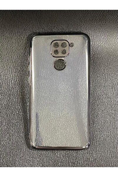 Miscase Redmi Note 9 Lazer Parlak Çerçeve Şeffaf Plating Cep Telefonu Kılıfı ...