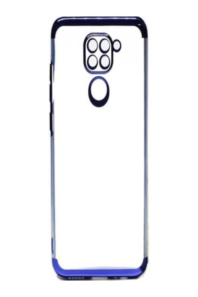 Miscase Redmi Note 9 Lazer Parlak Çerçeve Şeffaf Plating Cep Telefonu Kılıfı ...