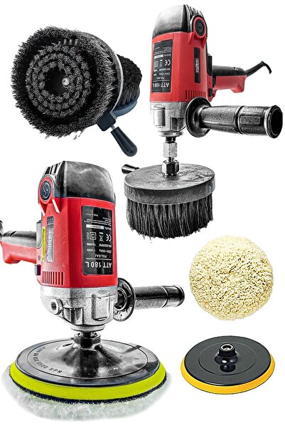 Attlas Profesyonel Yüksek Devirli Koltuk Yıkama Makinası Ve Koltuk Fırçalama Makinası