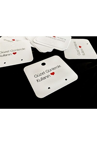 anka design Coated 2-Hole Earring Card (5,5x5cm) 20 Pieces - Use on Nice Days