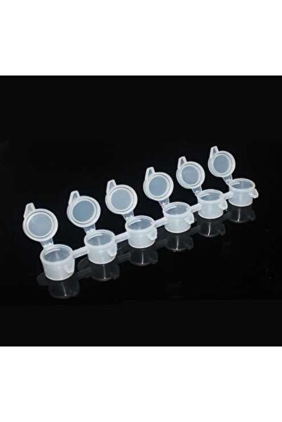 ehobici Plastic Paint Container 3ml 5 X Set of 6