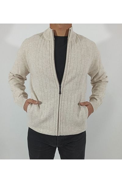 dcn giyim 1985 Fire Lamb Wool Cardigan-2561