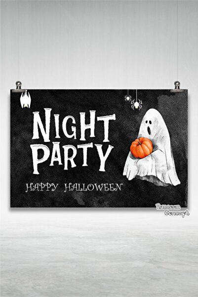 Halloween & Cadılar Bayramı Parti Afişi