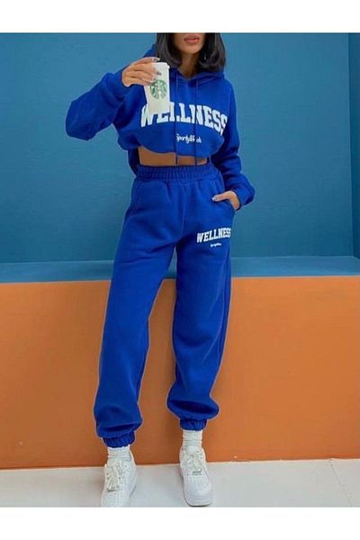 Machetta Σετ φόρμας 3 κλωστών Design Wellness Sporty & Rich Printed Oversize