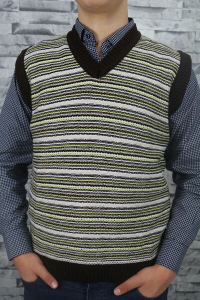 Bilgiçler Men's Striped Sweater