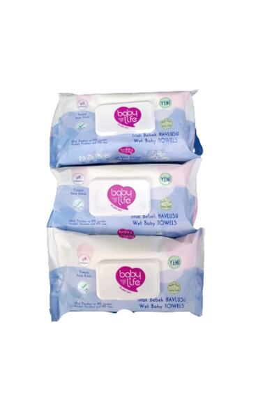 BabyLife بيبي لايف مناديل مبللة 70 ورقة (عبوة من 3 قطع)