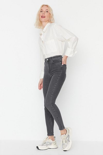 Trendyol Collection Jeans - Grau - Skinny