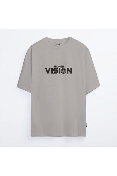 Shout Oversize Higher Vision Oldschool Unisex T-shirt