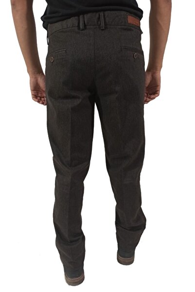 dcn giyim 1985 Kışlık Likralı Kanvas Pantolon-1001