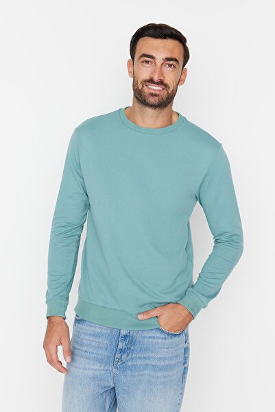 Trendyol Collection Sweatshirt - Grün - Normal