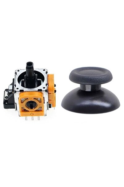 POPKONSOL Ps4 Analog Motor Ve Topuz Seti 1+1 Playstation 4 Tamir Ps4 Kol Anal...