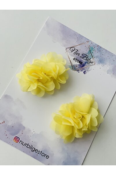 NURBİLGESTORE Sarı Colourful Kız Çocuk Klipsli Özel Günler Doğum Günü 23 Nisa...