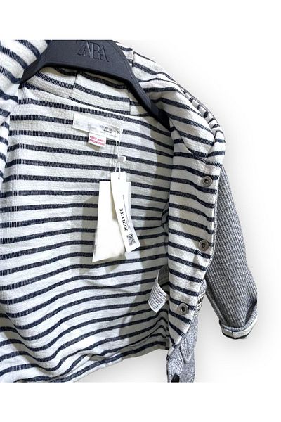 Pink Hippo Kids Unisex Hooded Children's Cardigan Jacket with Combed Cotton Lining