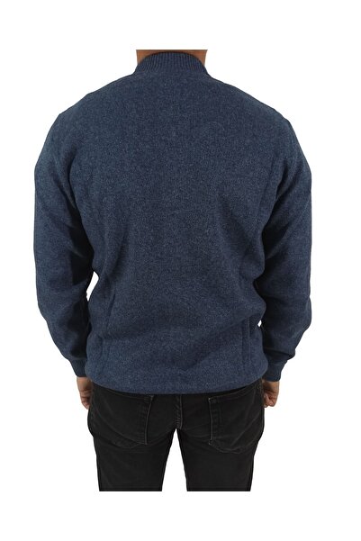 DCN Ateş Kuzu Yünü Fermuarlı Hırka-6521