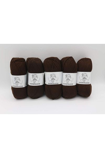 Hobimos Baby Yumo Anti-pilling Acrylic - Baby Floss 5 τεμαχίων που δεν μουτζουρώνει