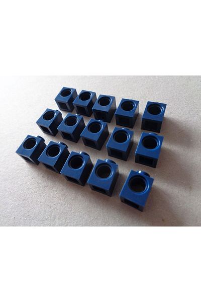 LEGO Original Accessory Moc Custom Creator Technic Brick 1 X 1 Brick Navy Blue 4 Pieces to Ship