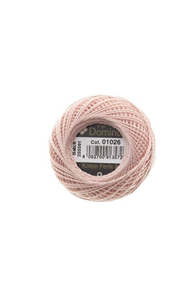 domino Koton Perle 8gr Embroidery Thread No:8 - 01026