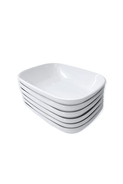 Matar Endüstriyel Mutfak Ekipmanları Thermo Melamine 17cm Salad Plate 6 Pieces