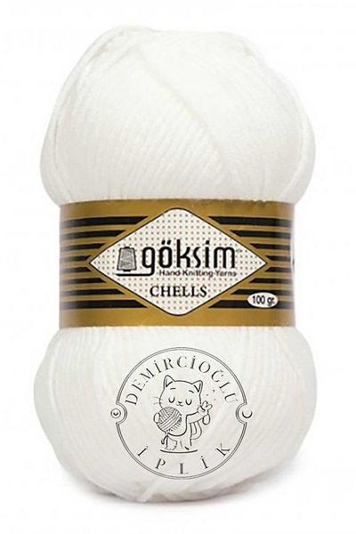 Lavita Göksim Chells Λευκό Πλεκτό Χειρός - 9501