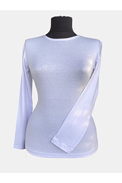 YCN TEKSTİL بدلة نسائية بأكمام طويلة ورقبة دائرية