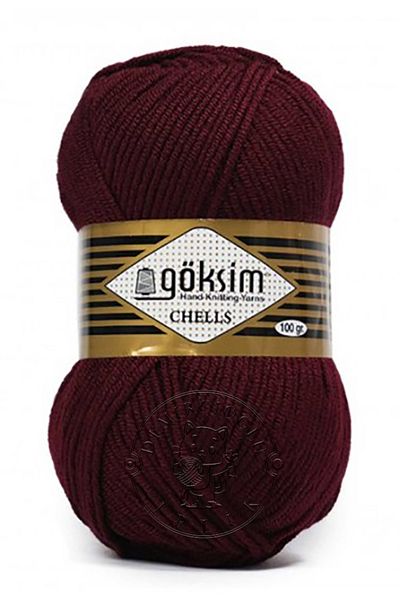 Lavita Βουργουνδία Göksim Chells Πλεκτό Χειροποίητο - 9572