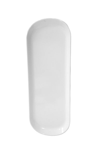 Matar Endüstriyel Mutfak Ekipmanları Thermo Melamine White 46x17cm Presentation Plate 1 Piece