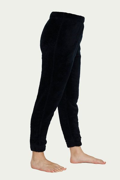 Altınay Pocketless Luxury Fluffy Polar Winter Pajama Bottoms Cepsizpof