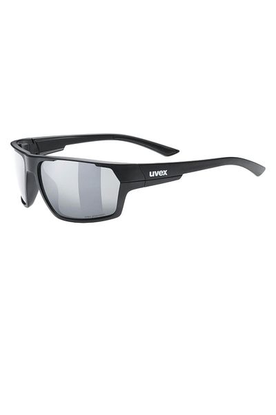 Uvex Sportstyle 233 P Black Mat/ltm.silSunglasses