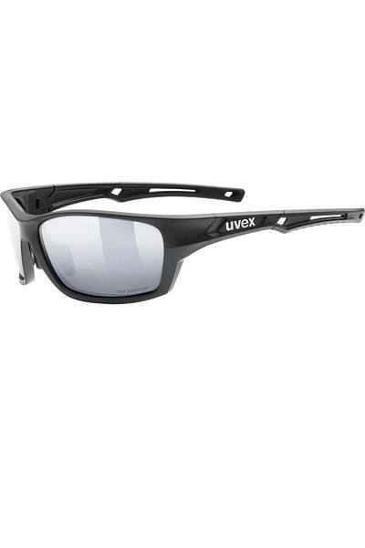Uvex Sportstyle 232 P Black Matte/mir.silv Sunglasses