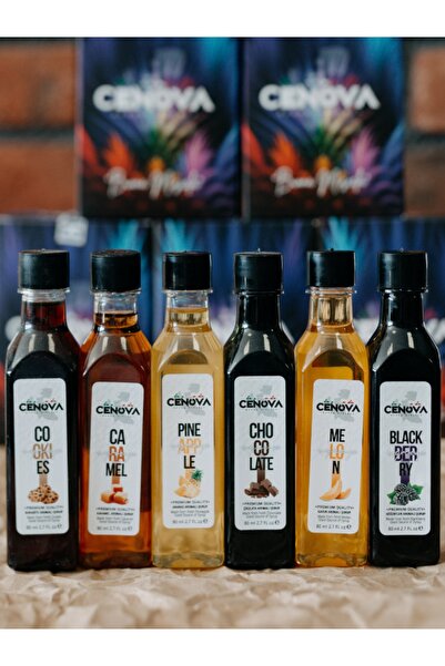 Cenova Kahve Kokteyl Şurubu Özel Seri Cn3 Tanışma Seti 80gr60ml X 6