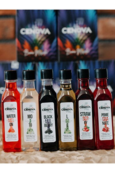 Cenova Kahve Kokteyl Şurubu Özel Seri Cn1 Tanışma Seti 80gr60ml X 6