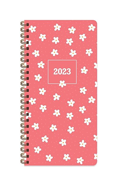 Keskin Boja 2023 8x16 Tjedni džepni planer Mala Tratinčica