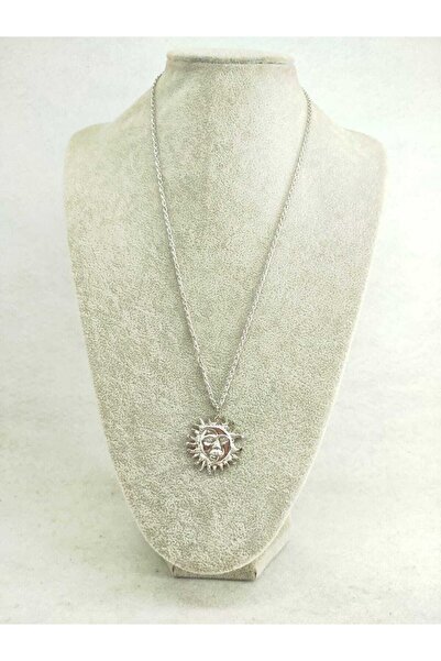 Fugusugu قلادة سلسلة شرابة مقاس 60 سم من Moon And Sun