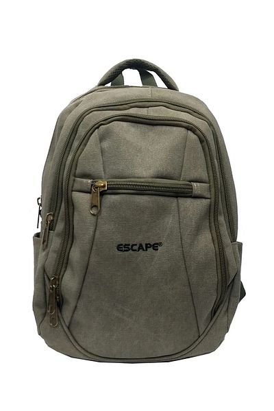 Case Club Σχολικό σακίδιο πλάτης Ecape Canvas Fabric 15,6 ιντσών αδιάβροχο ύφασμα που απορροφά τους κραδασμούς